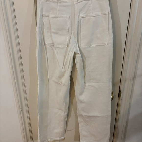 Wilfred Free White denim wide leg pants mint condition - Picture 3 of 4
